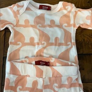 Milkbarn Elephant onesie and pants